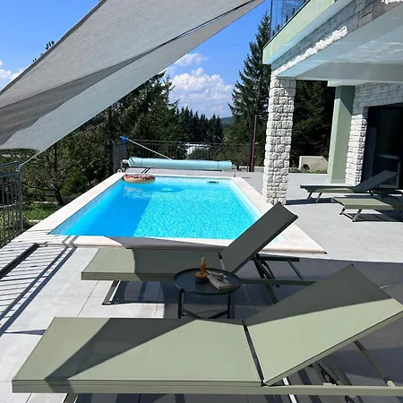 Vila Stella - Wellness With A Swimming Pool, Hot Tub And Sauna Ravna Gora