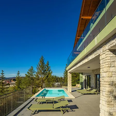 Vila Stella - Wellness With A Swimming Pool, Hot Tub And Sauna Ravna Gora
