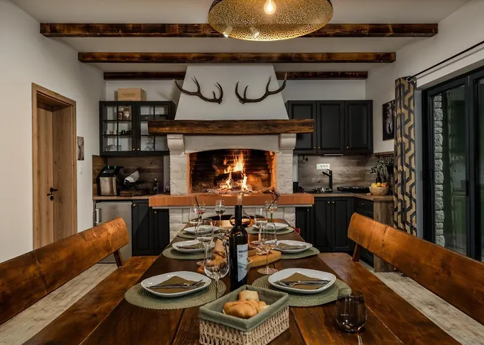 Stella - Wellness With A Swimming Pool, Hot Tub And Sauna Villa Ravna Gora