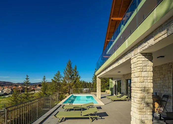 Villa Stella - Wellness With A Swimming Pool, Hot Tub And Sauna Ravna Gora