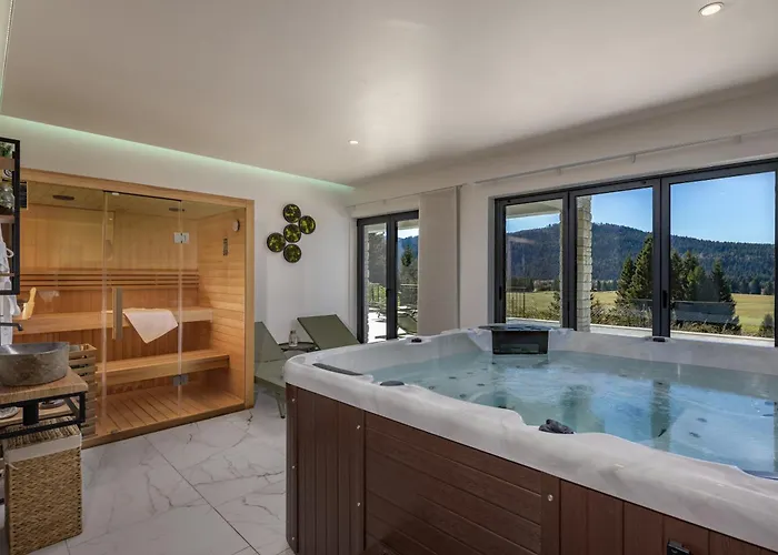 Villa Stella - Wellness With A Swimming Pool, Hot Tub And Sauna